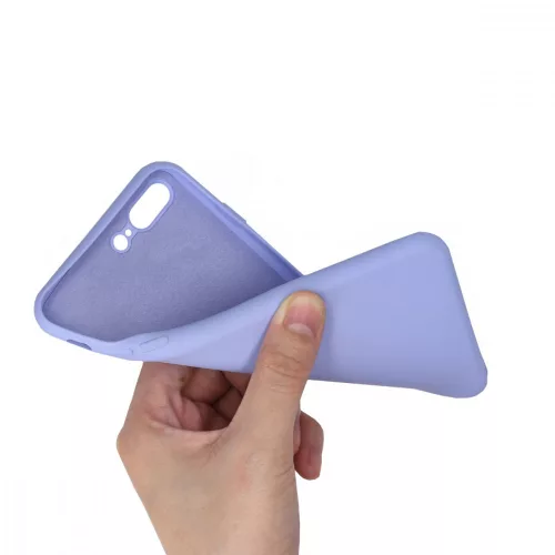 Apple iPhone 8 Plus / iPhone 7 Plus tok, szilikon, lila, 49981.139