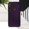 Motorola Moto G8 Plus burkolat, szilikon, lila, 50815.115