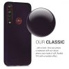 Motorola Moto G8 Plus burkolat, szilikon, lila, 50815.115
