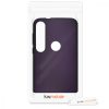 Motorola Moto G8 Plus burkolat, szilikon, lila, 50815.115