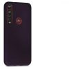 Motorola Moto G8 Plus burkolat, szilikon, lila, 50815.115
