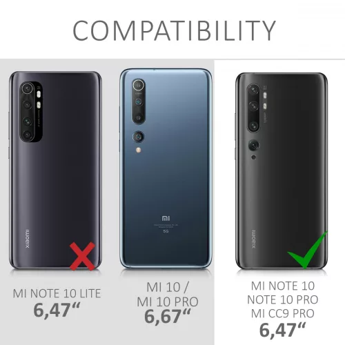 Xiaomi Mi Note 10 / Mi Note 10 Pro tok, szilikon, rózsaszín, 52283.01