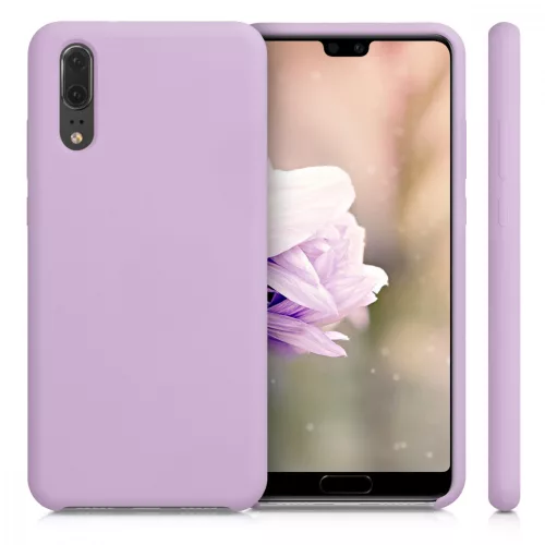 Huawei P20 tok, szilikon, lila, 45689.140