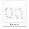 2 db tok készlet Huawei Watch GT2 (46 mm), kwmobile, szilikon, átlátszó, 52277.01