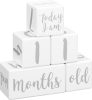 db-os Navaris Age Blocks készlet csecsemőknek, angol, világosszürke, 52325.02