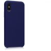 Apple iPhone X / iPhone XS tok, szilikon, kék, 46313.182