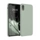 Apple iPhone XR tok, szilikon, zöld, 45910.172