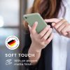 Apple iPhone 8 / iPhone 7 / iPhone SE 2 tok, szilikon, zöld, 39458.172