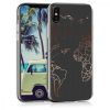 Apple iPhone X / iPhone XS tok, szilikon, rózsaszín arany, 42505.24