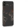 Apple iPhone X / iPhone XS tok, szilikon, rózsaszín arany, 42505.24