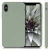Apple iPhone X / iPhone XS tok, szilikon, zöld, 42495.172