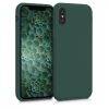 Apple iPhone X / iPhone XS tok, szilikon, zöld, 46313.169