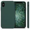 Apple iPhone X / iPhone XS tok, szilikon, zöld, 46313.169
