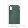 Apple iPhone X / iPhone XS tok, szilikon, zöld, 46313.169