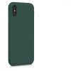 Apple iPhone X / iPhone XS tok, szilikon, zöld, 46313.169