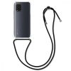 Xiaomi Mi 10 Lite 5G burkolat, szilikon, fekete, 52492.01