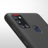Samsung Galaxy A21s tok, szilikon, fekete, 52494.47