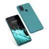 Samsung Galaxy A21s tok, szilikon, zöld, 52494.57