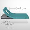 Samsung Galaxy A21s tok, szilikon, zöld, 52494.57