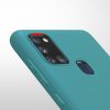 Samsung Galaxy A21s tok, szilikon, zöld, 52494.57