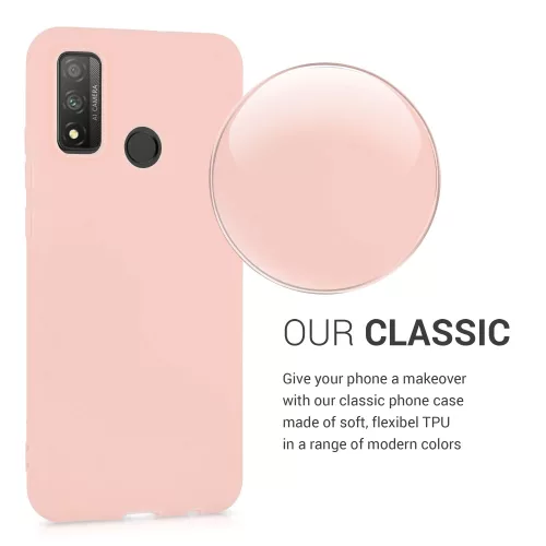 Huawei P Smart tok (2020), szilikon, rózsaszín arany, 52530.89