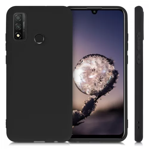 Huawei P Smart tok (2020), szilikon, fekete, 52530.47