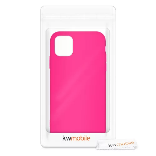 Apple iPhone 11 tok, szilikon, rózsaszín, 50791.77