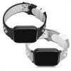 2 db szíj készlet Xiaomi Amazfit GTS / Amazfit GTS 2 telefonhoz, szilikon, fekete/szürke, 52697.02