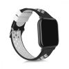 2 db szíj készlet Xiaomi Amazfit GTS / Amazfit GTS 2 telefonhoz, szilikon, fekete/szürke, 52697.02