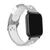2 db szíj készlet Xiaomi Amazfit GTS / Amazfit GTS 2 telefonhoz, szilikon, fekete/szürke, 52697.02