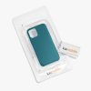 Tok Apple iPhone 12 Minihez, szilikon, zöld, 52640.57