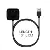 USB töltőkábel Oppo Watchhoz (41 mm), fekete, 52679.01