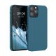 Tok Apple iPhone 12 / iPhone 12 Pro telefonhoz, szilikon, zöld, 52641.57