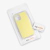 Apple iPhone 12 / iPhone 12 Pro tok, szilikon, sárga, 52641.49