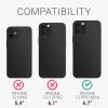 Apple iPhone 12 Pro Max tok, szilikon, átlátszó, 52732.01