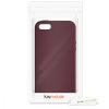 Apple iPhone 5 / iPhone 5s / iPhone SE tok, szilikon, lila, 42766.190