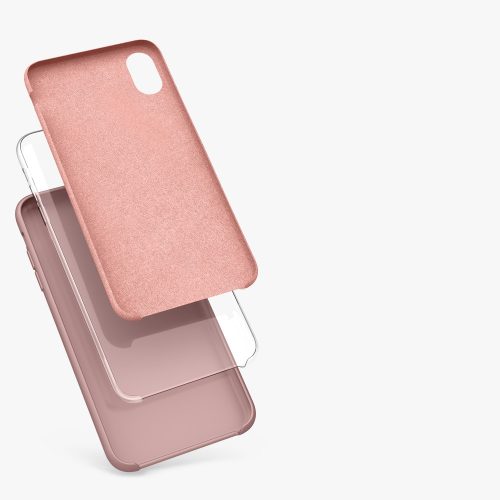 Apple iPhone XR tok, szilikon, rózsaszín, 45910.193
