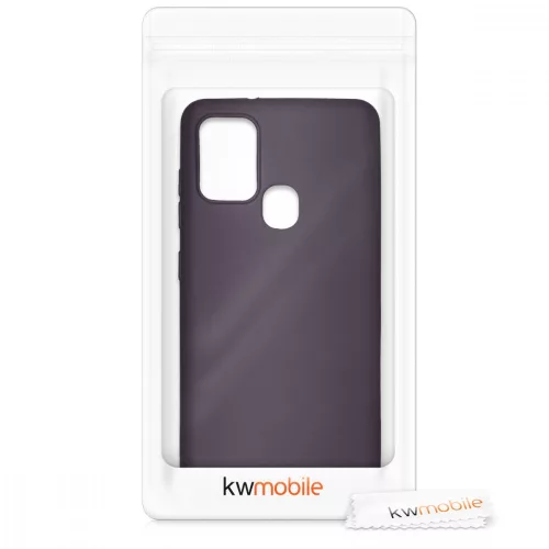 Samsung Galaxy A21s tok, szilikon, lila, 52495.115