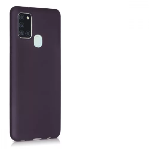 Samsung Galaxy A21s tok, szilikon, lila, 52495.115