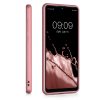 Samsung Galaxy A31 tok, szilikon, rózsaszín arany, 52938.31