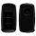Autókulcs huzat VW / Skoda / Seat - 3 gombos, szilikon, fekete, 48036.95