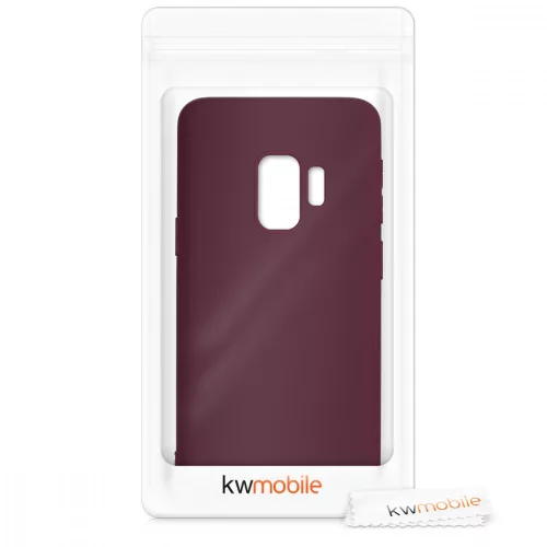 Samsung Galaxy S9 tok, szilikon, lila, 44089.187