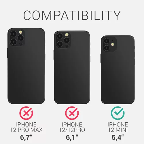 Tok Apple iPhone 12 Minihez, szilikon, lila, 53042.108