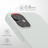 Tok Apple iPhone 12 Minihez, szilikon, szürke, 53042.70
