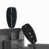 Ford autókulcs fedél - 3 gombos - Keyless Go, szilikon, fekete, 53133.03