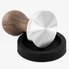 Navaris rozsdamentes acél tamper dió nyéllel, 58 mm, Covoras, 51802.01.30