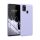 Kwmobile tok Samsung Galaxy A21s-hez, világoslila, szilikon, 52494.139