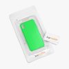 Apple iPhone XR tok, szilikon, zöld, 45910.44