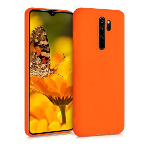 Xiaomi Redmi Note 8 Pro tok, szilikon, narancssárga, 50242.69