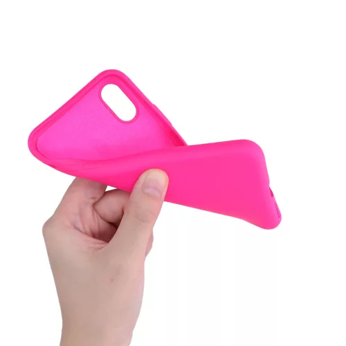 Apple iPhone X / iPhone XS tok, szilikon, rózsaszín, 52975.77